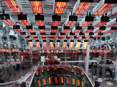 朗普R10系列紅外輻射加熱器在新能源汽車VOC實(shí)驗(yàn)中的應(yīng)用優(yōu)勢